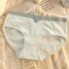 Roupa Íntima Feminina Verão Fina Respirável Algodão Puro Forro Morango Sem Costura Cintura Média Algodão Menina Estilo Japonês Shorts Triângulo Feminino