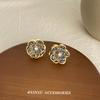 Aretes Elegantes de Camelia Estilo Coreano Diseño Nicho Sencillos Personalidad Moda Exquisitos Lujo Ligero Aretes Combinables