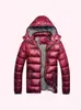 Chaqueta Ligera de Algodón con Capucha para Hombre, Casual Otoño e Invierno, Lista para Usar, Color Sólido, Cuello Desmontable, Bolsillo con Cremallera Engrosado, Ajustada para Jóvenes