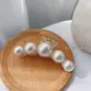 Pinza de Metal Estilo Coreano para la Parte Posterior de la Cabeza, Pinza de Tiburón al Mayoreo, Pinza Grande para el Cabello, Accesorio para el Cabello, Pinza para el Cabello de Perlas