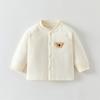 40g Top de Algodón Acolchado Delgado Ropa para Bebé Algodón Puro Clase A Cárdigan Invierno Manga Larga Abrigo de Algodón para Bebé Chaqueta Ropa para Niños Anyang