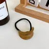 Dovi Jewelry Estilo Europeu e Americano Simples Fosco Grão de Madeira Menina Rabo de Cavalo Elástico de Cabelo Geométrico Arco Alta Elasticidade Corda de Cabelo Feminina
