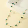 Estilo Coreano Elegante Moda Piedra Irregular Collar Mujer Estilo Francés Retro Celebridad de Internet Nuevo Cadena Clavícula Perla de Gama Alta
