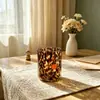 Taza serie estampado de leopardo, taza de agua impresa con creativo estampado de leopardo, taza de café para el hogar y la oficina, taza de leche, regalo moderno y personalizado