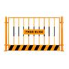 Barandilla de sótano Protección de barandilla Construcción Valla de sitio de construcción Seguridad Construcción vial Aislamiento Barandilla de borde móvil