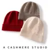 Nuevo Gorro de Cachemira para Mujer Otoño e Invierno, Tejido de Cable Engrosado Cálido, Gorro Protector de Orejas a Prueba de Frío Postparto para Hombre