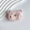 Soporte de Airbag de Peluche de Oso de Dibujos Animados para Teléfono Móvil, Soporte de Cojín de Burbuja Transparente Retráctil para Escritorio Perezoso
