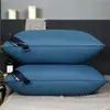 Almohada de Terciopelo de Plumas Lavable Núcleo de Almohada de Hotel Viene con Funda de Almohada Par de Almohadas Protección de la Columna Cervical Núcleo de Almohada para el Hogar