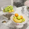 Mesa de Centro, Prato de Frutas Secas, Cesta Escorredora, Cesta de Frutas Doméstica, Prato Doce de Luxo, Acessível para Sala de Estar, Novo Luxo 2025 Prato de Frutas