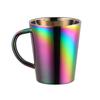 Alça tropical isolada de camada dupla Milk Cup 304 copo de água de aço inoxidável caneca de restaurante coreano logotipo da taça de cerveja