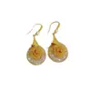 Pendientes de Flor de Rosa Versátiles y Elegantes de Moda de Nicho Estilo Francés para Mujer, Lujo Ligero con un Toque de Alta Gama, Pendientes Florales Únicos