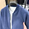 Jaqueta de trabalho de fleece estilo japonês para homens, blusa lapel moderna de caimento solto para primavera/outono, roupa casual estilo americano para casais