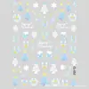 Al por mayor En stock Envío rápido Pegatinas para uñas Funda de teléfono popular Pegatinas para uñas infantiles Estrella Adhesivo Pegatinas para uñas mixtas