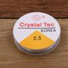 DIY joias acessórios atacado transparente redondo fio elástico linha de cristal importado de alta qualidade frisado rosca pulseira de cristal acessórios