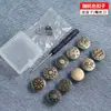 Botón para Jeans Ajustable Removible sin Agujero Artefacto para Fijar Talla de Cintura Estilo Nacional Botón para Apretar la Cintura sin Coser