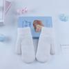Guantes de Invierno Gruesos con Cobertura para Dedos de Terciopelo para Hombres y Mujeres, Tejidos, Cortavientos y Cálidos para Exteriores, Venta Directa de Fábrica