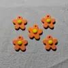 Dopamina DIY accesorios de resina flor pequeña colgante de llave aretes pinzas para el cabello accesorios para el cabello tocado collar accesorios decorativos