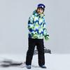 Conjunto de Dos Piezas de Algodón Cálido y Engrosado para Esquí y Snowboard para Niños y Niñas