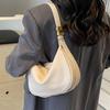 Bolso Grande de Mujer 2026 Nuevo Modelo Alta Calidad Nicho Otoño e Invierno Retro Hombro Cruzado Popular Bolso Dumpling