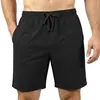 Nuevos shorts deportivos casuales con cordón para uso al aire libre con bolsillos, ligeros, de secado rápido, adecuados para entrenamiento y running, resistentes al agua, shorts hasta la rodilla