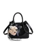 Bolso de Mano con Colgante Estilo Coreano para Mujer 2026 Nuevo Versátil Bolso de Hombro Cruzado de PU Bolso Cubo Simple de Moda