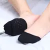 Sapatos de Salto Alto e Meias para Mulheres no Verão, Meias Invisíveis de Meia-Palma de Seda Gelo Fina Antiderrapantes que Não Caem do Calcanhar, Meias Sapatilha