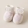 Zapatos para Bebés Niños y Niñas Recién Nacidos, Pre-Caminantes, Engrosados y Cálidos para Otoño e Invierno, Calcetines de Piso Antideslizantes para Niños Pequeños en Interiores