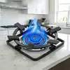 Soporte para Estufa de Gas Accesorios Universales de Cocina Estufa de Gas Wok Olla Pequeña Olla de Leche Estante Soporte Seis Garras Antideslizante Estante para Ollas