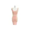 Vestido de Punto con Tirantes para Mujer 2026 Nuevo Verano Ceñidor de Cintura Adelgazante Bodycon Falda Corta Bodycon Chica Atrevida