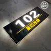 Número de Porta Luminoso LED de Hotel Restaurante de Hotel Caixa Banho de Pés Pousada Salão de Beleza Clube Número de Porta Luz para Número de Porta