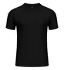 Nova camiseta esportiva personalizada para comércio exterior, respirável, de secagem rápida, que absorve o suor, de manga curta, adequada para esportes ao ar livre, fitness, ciclismo e badminton