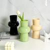 Jarrón nórdico simple de cristal con forma de linterna medieval Fenton, arreglo floral hidropónico creativo de alto nivel, decoración para sala de estar