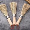 Cepillo de bambú antiguo para ollas, cepillo especial para cocina, cepillo para ollas, artefacto, cepillo de bambú, escoba, pulpa de lufa, cepillo natural comercial
