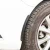 A los fabricantes les encanta suministrar tira anticolisión con patrón de fibra de carbono para coche Tira universal para guardabarros de rueda de coche Tira anticolisión antirrayaduras