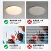 Lámpara de Techo para Dormitorio Daguanyuan Moderna Simple Espectro Completo Protección Ocular Creativa Lámpara Nube Nueva Lámpara para Habitación Infantil L263
