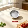 Forma de Pizza Anodizada de 5-10 Polegadas Profunda e Rasa Redonda para Assar Pizza para Uso Doméstico e Comercial Bandeja de Pizza Forma de Assar para Forno
