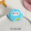 Nova decoração de broche de pelúcia de pinguim de desenho animado, acessório de vestuário, pequeno pingente de pelúcia, componente de acessório