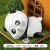 Decoración de Adornos para Pastel de Panda Gigante del Día Nacional 2026 Aniversario Grande Pegatinas Juveniles Inserciones Bandera Roja Pequeña Banderas