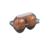 Bandeja de Huevos de Plástico 2 Piezas Desechable Mediana Transparente Hebilla Caja de Embalaje de Huevos Original Fábrica Mayorista Plástico de Burbujas Multiestándar