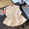 Garantía de Calidad Seda Reductora de Edad Madre Nuevo Estilo Chino Estilo Nacional Trabajo Pesado Lentejuelas Bordado Chaleco Mejorado Chaleco Mujer Primavera Otoño