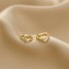 Plata Esterlina 925 Diseño Simple de Hebilla para la Oreja Sensación de Temperamento Nicho Poste para la Oreja Dormir Selección Libre Anillo para la Oreja Aretes Pequeños y Exquisitos