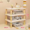 Soporte Elevador para Monitor de Computadora de Escritorio Base para Pantalla Soporte Bandeja para Teclado de Escritorio