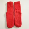 Calcetines antideslizantes de forro polar coral con puntos adhesivos, engrosados para abrigar, adecuados para uso en casa y para dormir, no sueltan pelusa, suaves, ideales para mujeres embarazadas y en posparto, calcetines de casa