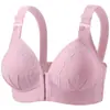 [Fácil de Colocar e Tirar, Sutiã Push-Up com Botão Frontal que Levanta o Peito] Lindo Costas Roupa Íntima Feminina, Tamanho Grande, Fino, Sem Aro, Confortável