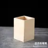 Venda Quente Porta-Lápis DIY para Jardim de Infância Madeira Branca Lisa Material Criativo em Branco Pacote Brinquedo Infantil