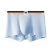 Roupa Íntima Masculina Plus Size Antibacteriana Juventude Algodão Puro Respirável Cintura Média Boxer Tendência Shorts Shorts
