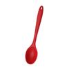 Cuchara pequeña de color caramelo para el hogar, resistente a altas temperaturas, silicona de grado chupón, cuchara pequeña multicolor, suministros de cocina, gadget