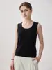 Camisola de malha 100% cashmere pura para mulheres, gola redonda, pulôver, camisa básica casual versátil simples para outono e inverno