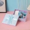 Nueva Caja de Regalo Creativa Acompañante Cubierta con Lazo Grande Caja Portátil Ropa Ropa Interior Empaque de Regalo Caja Vacía