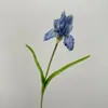 Pintura a Óleo de Flor Artificial Arranjo de Flores Íris Decoração Floral para Mesa de Sala de Estar Arranjo de Flores Alice Buquê de Flores Artificiais
